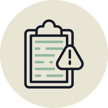 Vektör belgesi Simge illüstrasyonu