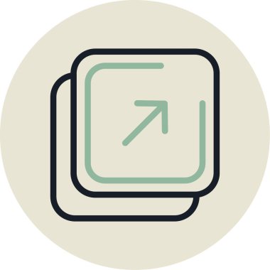 seo modern simgesinin vektör illüstrasyonu