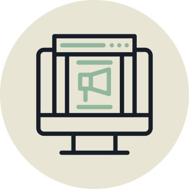 Web tasarımı. Web simgesi vektör simgeleri