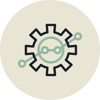 seo modern simgesinin vektör illüstrasyonu