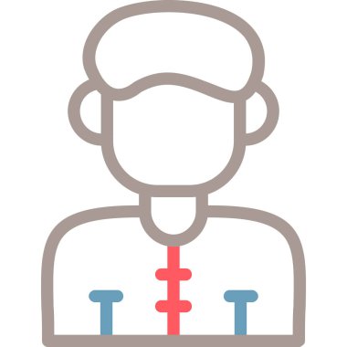 avatar erkek simgesi taslak biçiminde