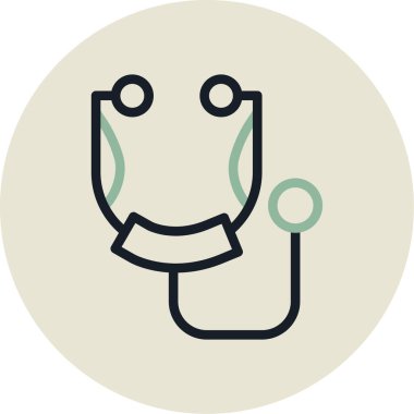 tıbbi bakım ikonu vektör illüstrasyonu