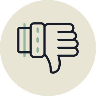 Başparmağını indir. Web simgesi