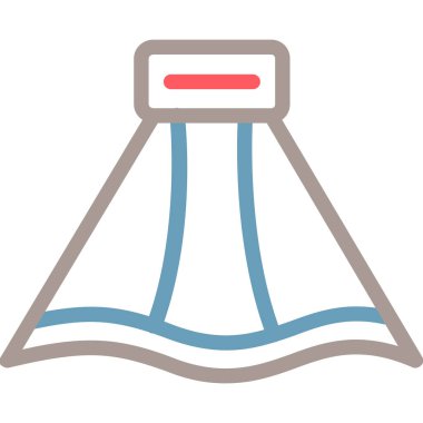 bayrak vektör simgesi modern basit vektör çizimi