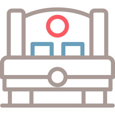 Modern simgenin vektör illüstrasyonu