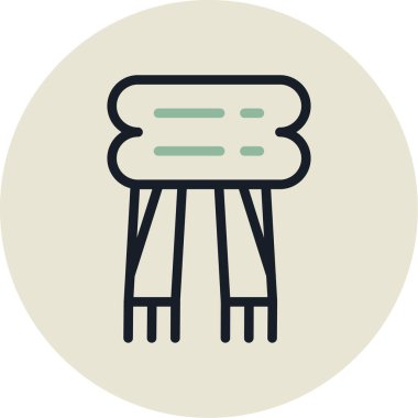 Gıda Web ikonu vektör illüstrasyonu