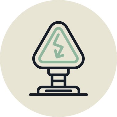 ağaç simgesi vektör illüstrasyonu