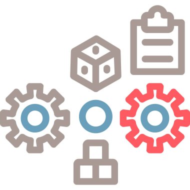 seo modern simgesinin vektör illüstrasyonu