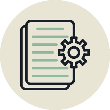 Modern basit simgenin vektör illüstrasyonu