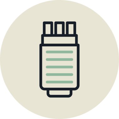 Modern b 'nin vektör illüstrasyonu eksik simgesi