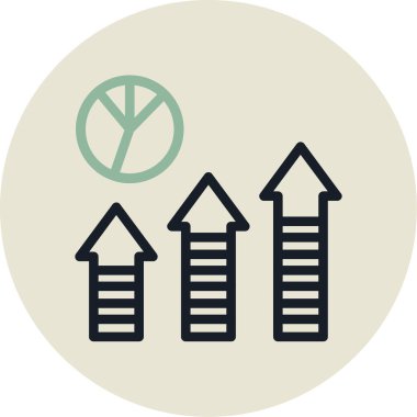 Bir web simgesinin vektör illüstrasyonu