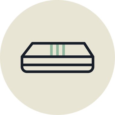 kitap simgesi vektör illüstrasyonu