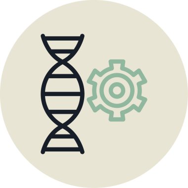 Bilim yassı vektör simgesi