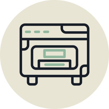 seo modern simgesinin vektör illüstrasyonu