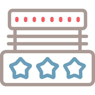 Ağ simgesi. Veritabanının vektör illüstrasyonu