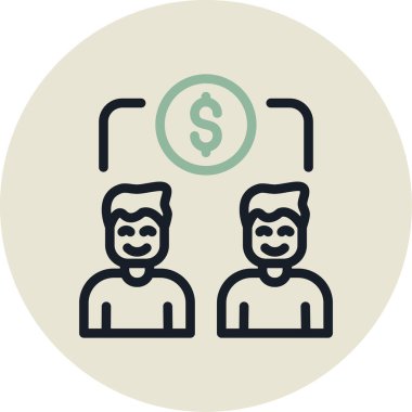 seo modern simgesinin vektör illüstrasyonu