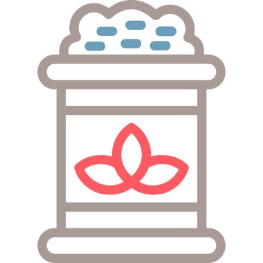 - Şeker. Web simgesi basit illüstrasyon