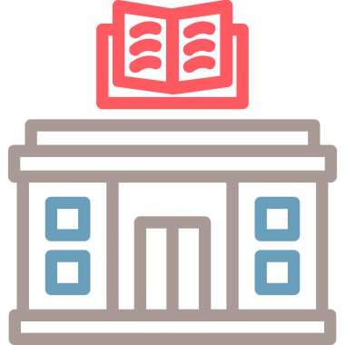 kitaplık kitaplığı simgesi