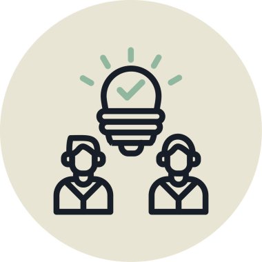 ampul simgesi vektör illüstrasyonu