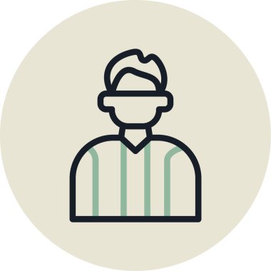 İnsan Avatar. Web simgesi