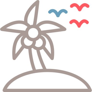 Güneş. Web simgesi basit illüstrasyon