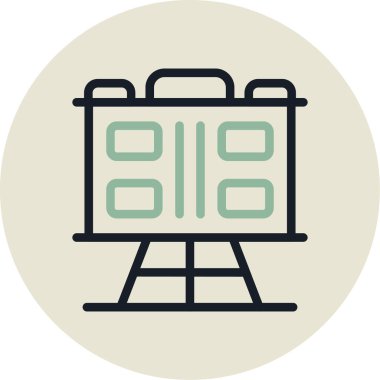 seo modern simgesinin vektör illüstrasyonu