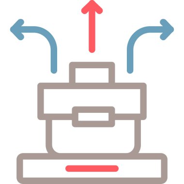 seo modern simgesinin vektör illüstrasyonu