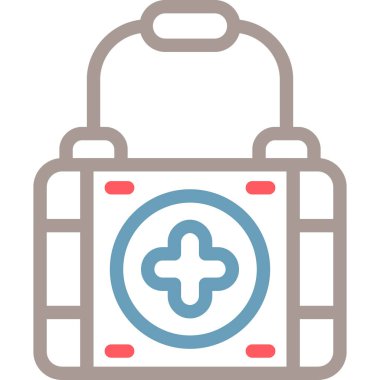 Yardım kiti vektör simgesi