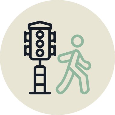 Elinde fenerle koşan adam.