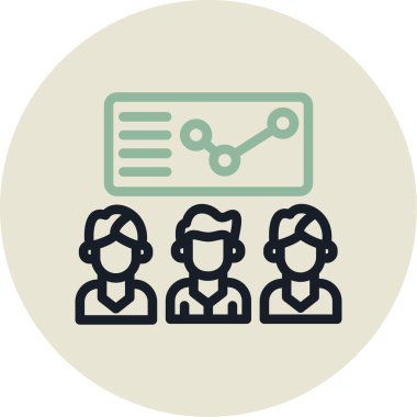 seo modern simgesinin vektör illüstrasyonu