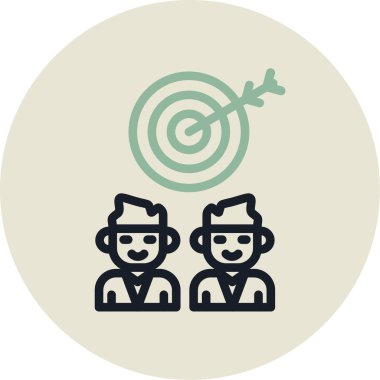 vektör insanlar simge illüstrasyonu