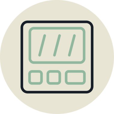 Modern b 'nin vektör illüstrasyonu eksik simgesi