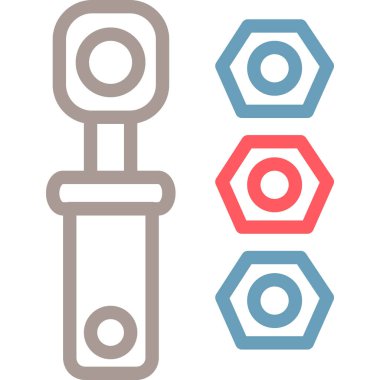 - Şeker. Web simgesi basit illüstrasyon