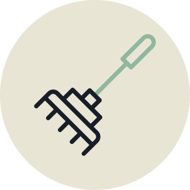 Modern b 'nin vektör illüstrasyonu