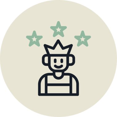 Evlat. Web simgesi basit illüstrasyon