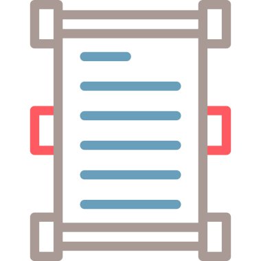 Pano simgesi vektör illüstrasyonu