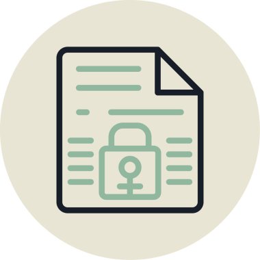 Dosya. Web simgesi basit illüstrasyon