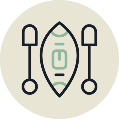 Bir b eksikliği simgesinin vektör çizimi