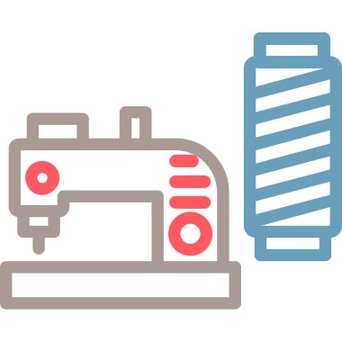 Fabrika simgesi vektör illüstrasyonu