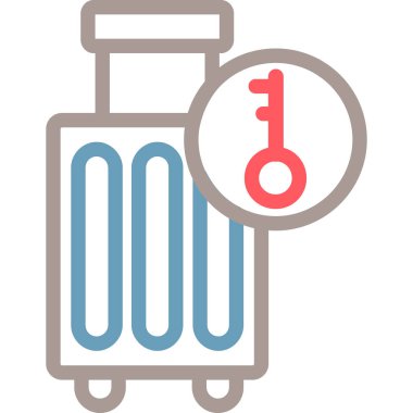 Kan tüpü ikonu. vektör çizimi tasarımı