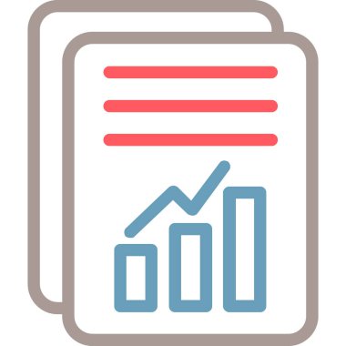 İş haritası simgesi. Basit resimleme