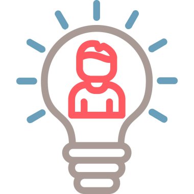 ampul fikri ışık simgesi