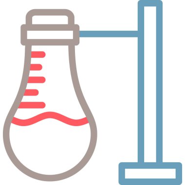 Ampul. Web simgesi basit illüstrasyon