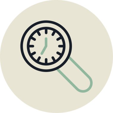 pusula simgesi, vektör illüstrasyonu