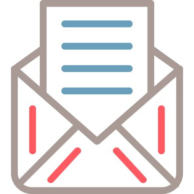 e-posta zarfı ileti simgesi - özet biçimi