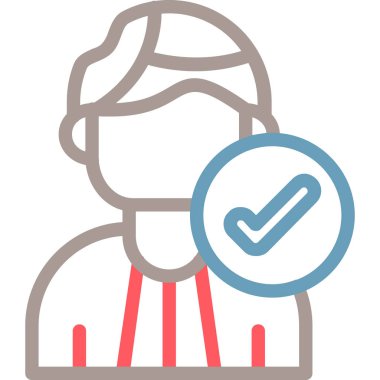 işaretleme vektör simgesini kontrol et