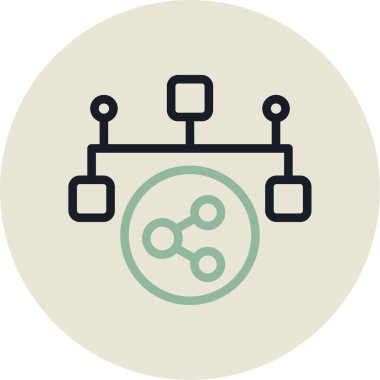 seo modern simgesinin vektör illüstrasyonu