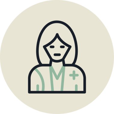 Doktor Simge vektör illüstrasyonu