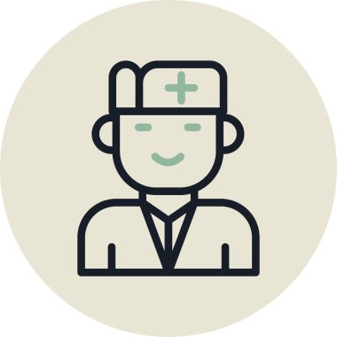 Avatar doktor simgesi ana hatlarıyla