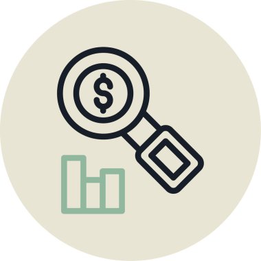 seo modern simgesinin vektör illüstrasyonu